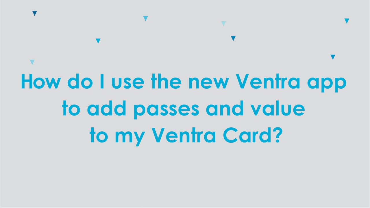 Ventra App Metra Video