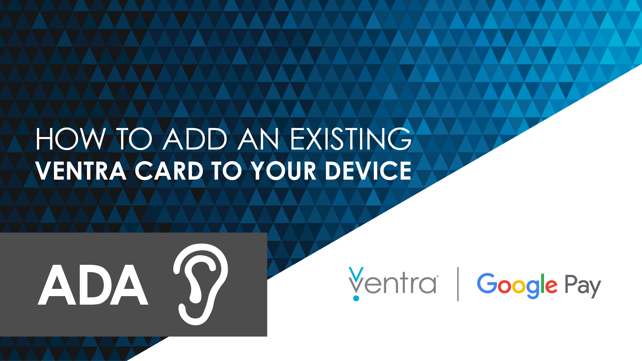 How to Add An Existing Ventra Card to Your Device 